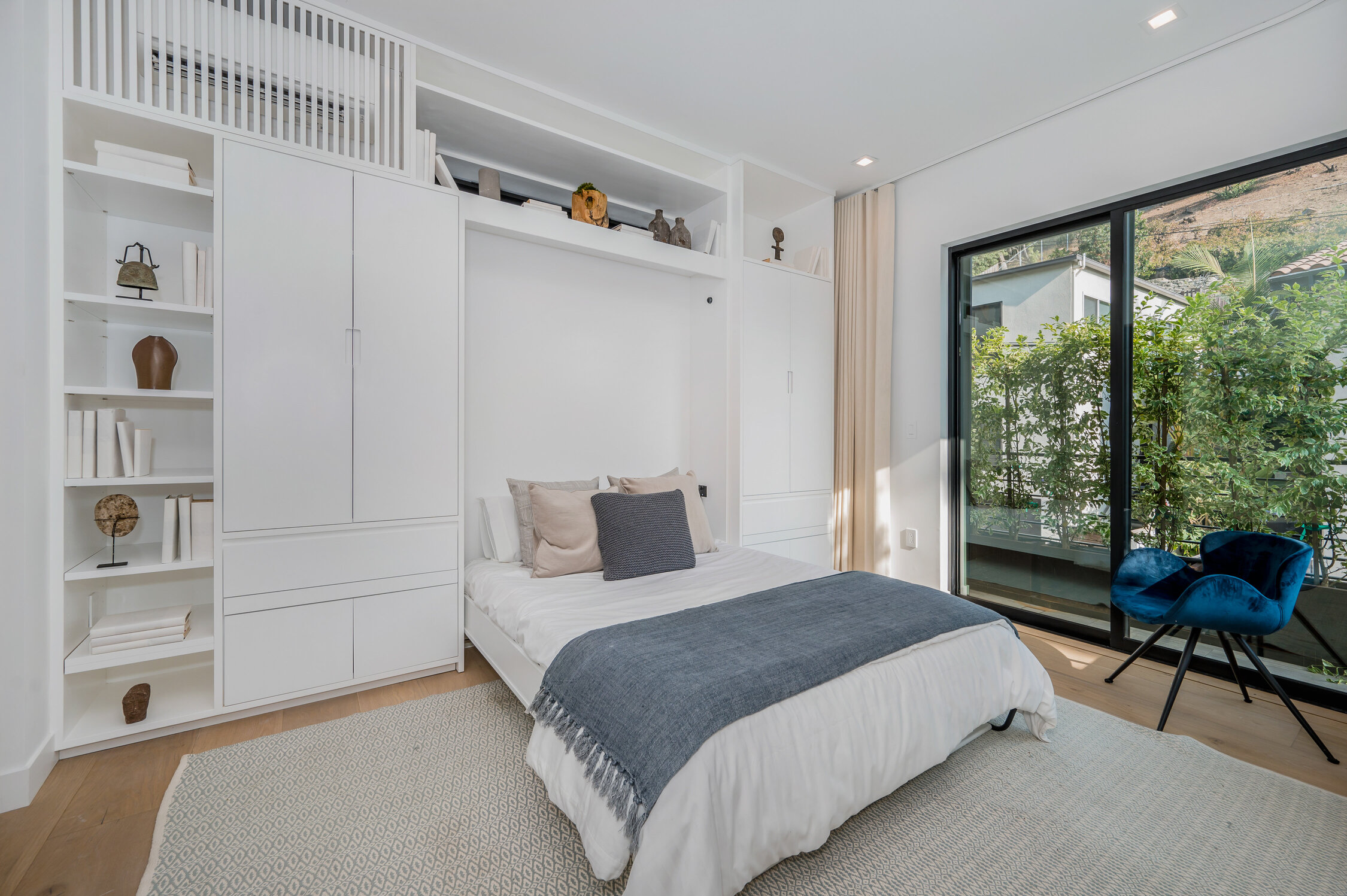 Garage conversion into bedroom